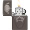 Zippo 2023 Zippo Screaming Monster, Black Ice ZIP-49799 - alternate 3